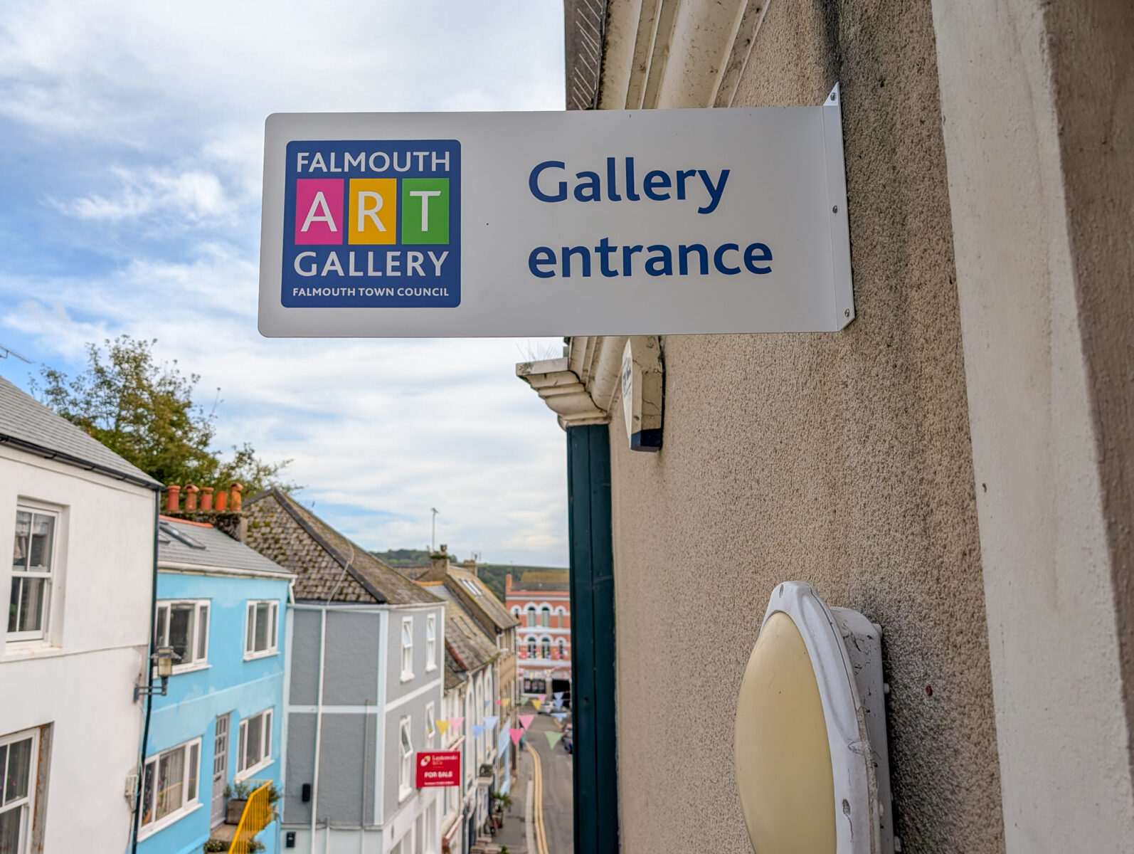 Falmouth Art Gallery Sign