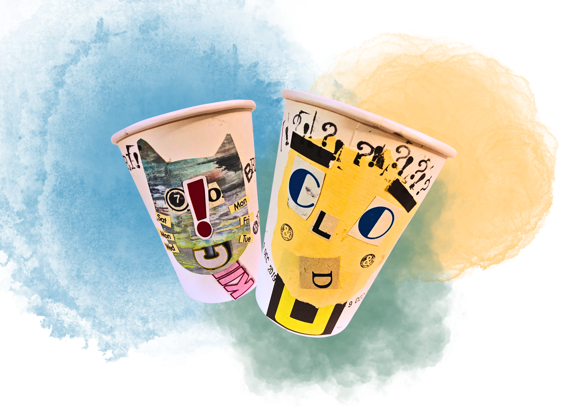 HALF TERM Family Workshop: Paper Cup Portraits